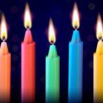 Velas de Colores Pequeñas