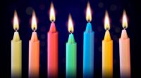 Velas de Colores Pequeñas